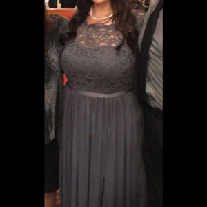 David’s bridal bridesmaids dress